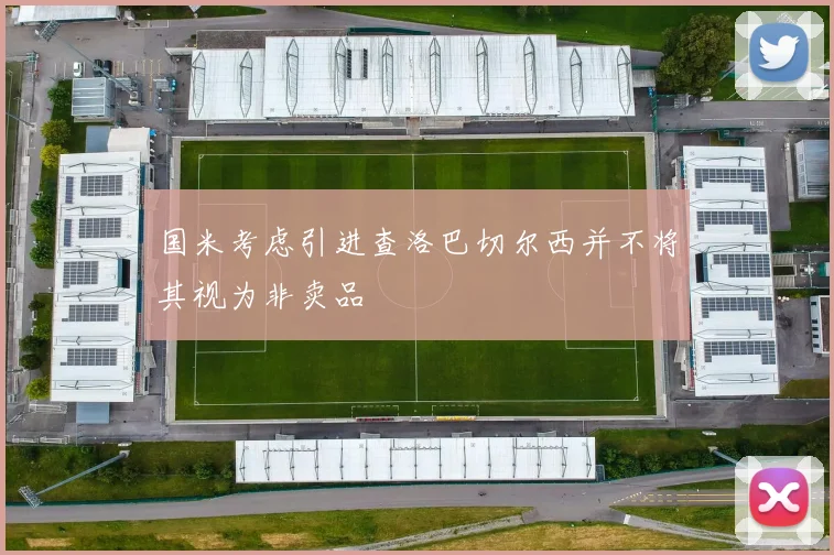 国米考虑引进查洛巴切尔西并不将其视为非卖品