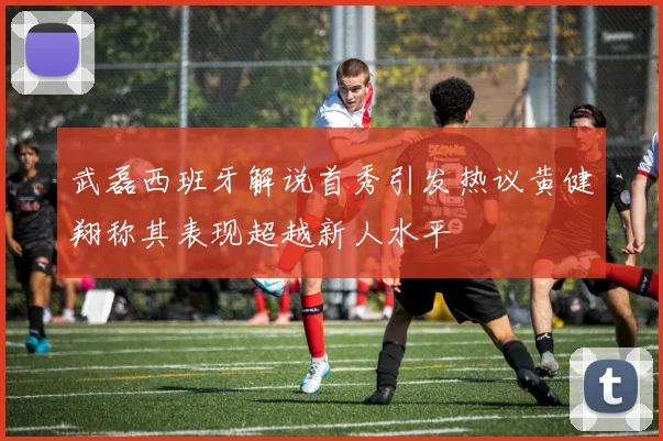 武磊西班牙解说首秀引发热议黄健翔称其表现超越新人水平